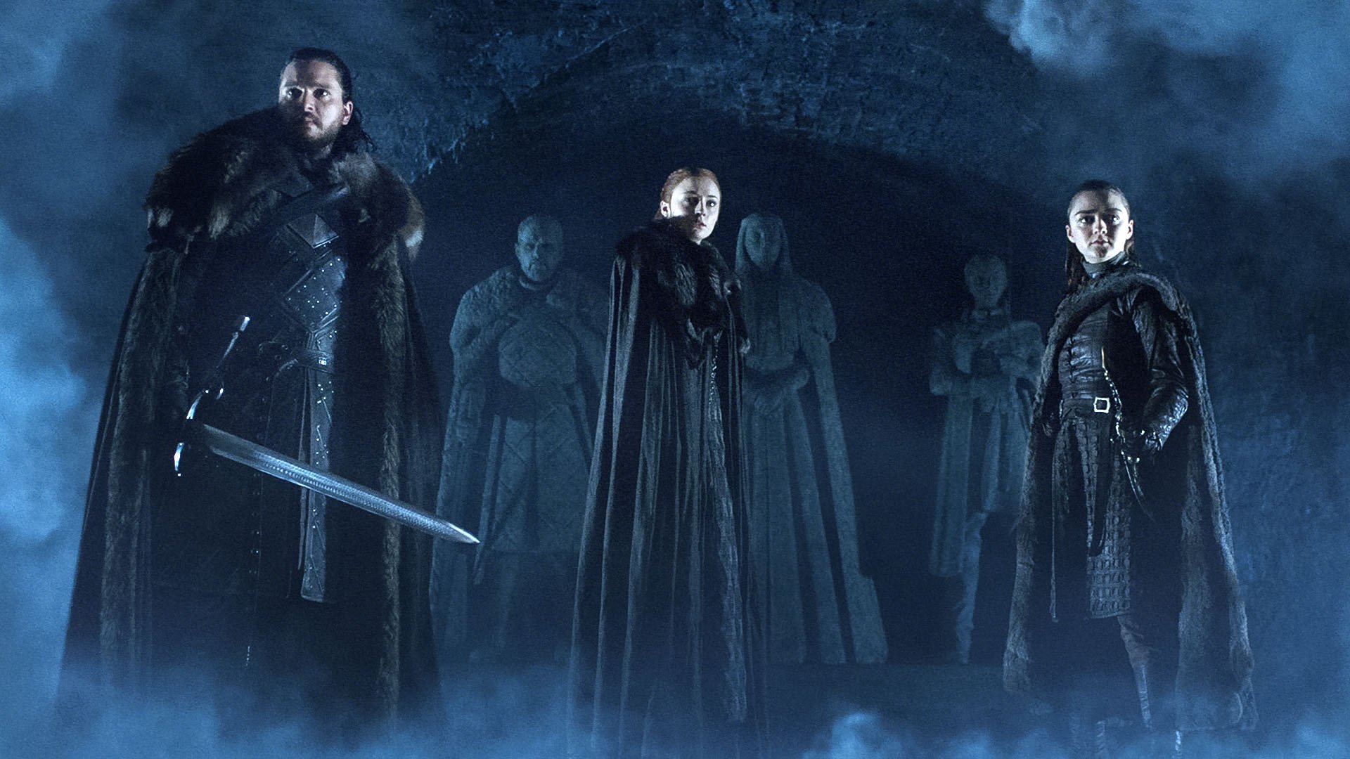 Game of Thrones  Elenco se prepara para a batalha final em fotos da última  temporada - NerdBunker