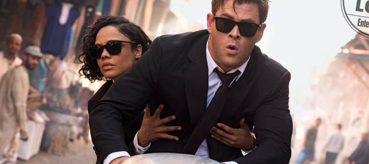 MIB: Internacional | Tessa Thompson e Chris Hemsworth exploram o deserto em novas fotos