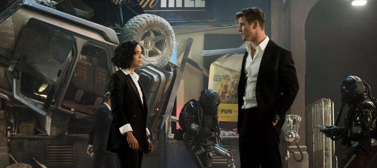 MIB: Internacional ganha nova imagem com Tessa Thompson em meio a destruição