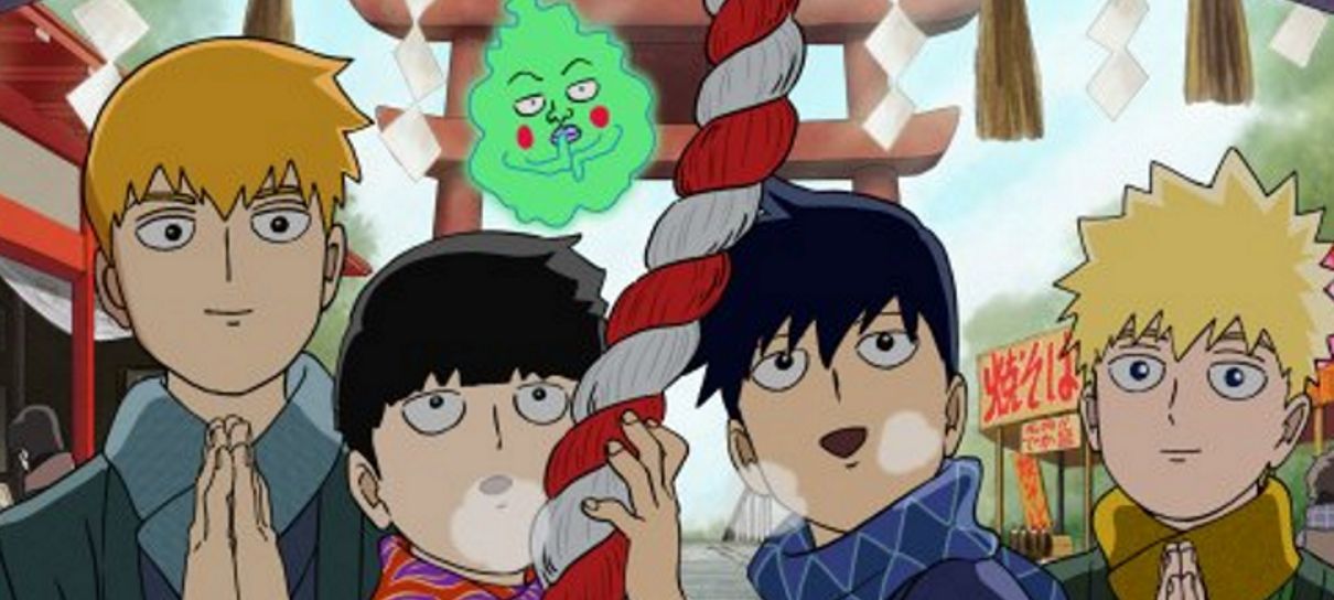Mob Psycho 100 | Segunda temporada ganha imagem comemorando o ano novo
