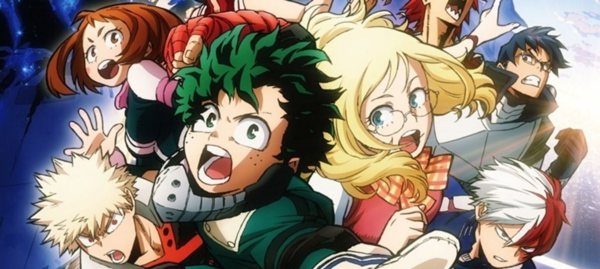 A dublagem do filme de My Hero Academia nem chegou e já estou com medo dela