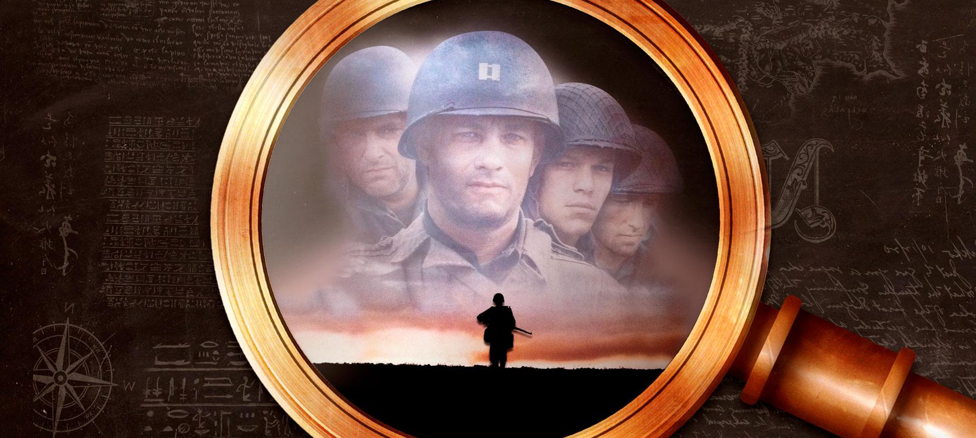 História no filme O Resgate do Soldado Ryan