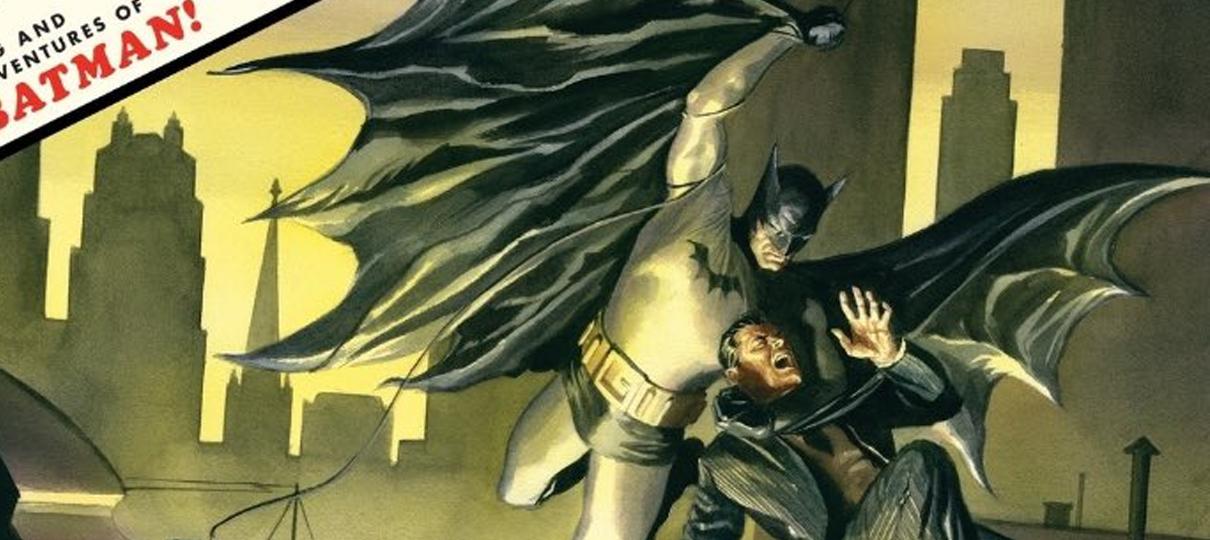 Alex Ross homenageia primeira aparição do Batman em capa de HQ especial
