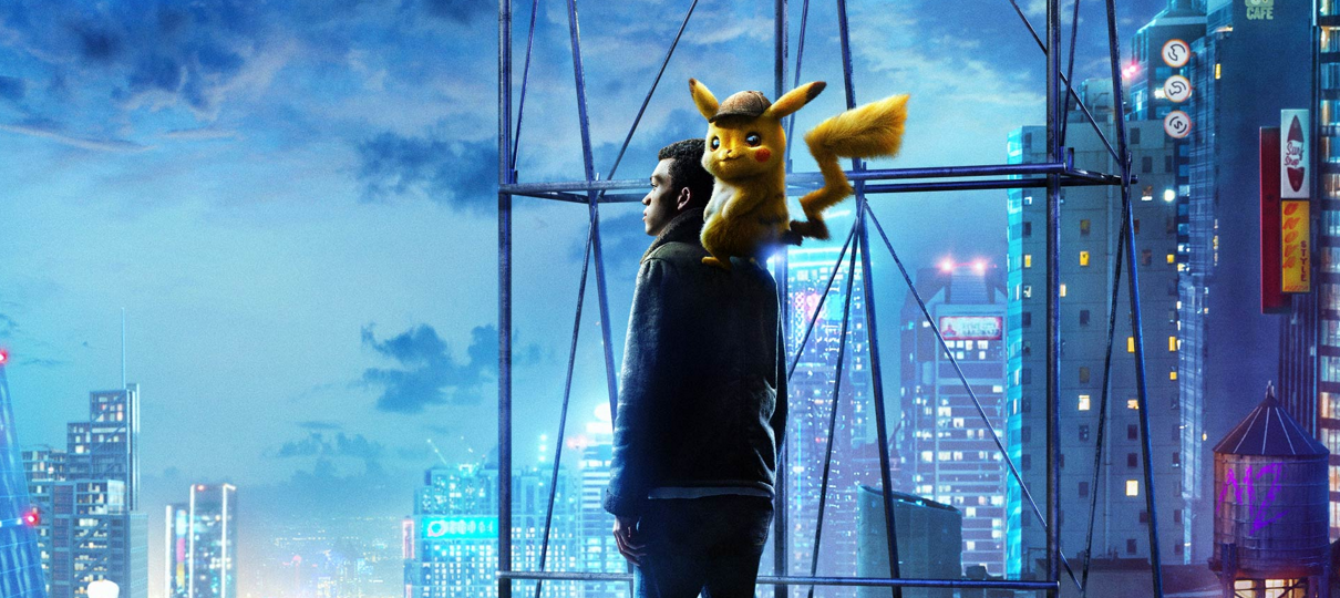 Todos os Pokémon no novo pôster de Detetive Pikachu