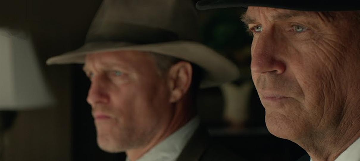 Estrada Sem Lei | Kevin Costner e Woody Harrelson partem em busca frenética no trailer