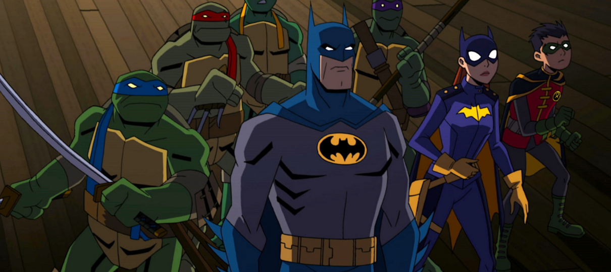 Novo filme animado da DC reúne Batman e Tartarugas Ninja