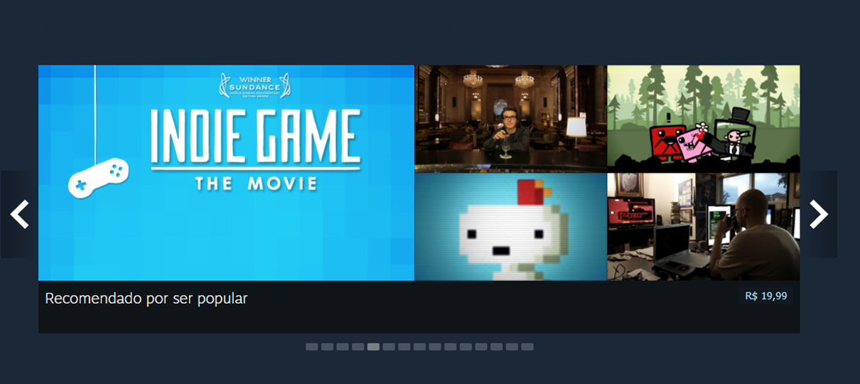 Steam vai remover filmes não-relacionados a jogos do catálogo