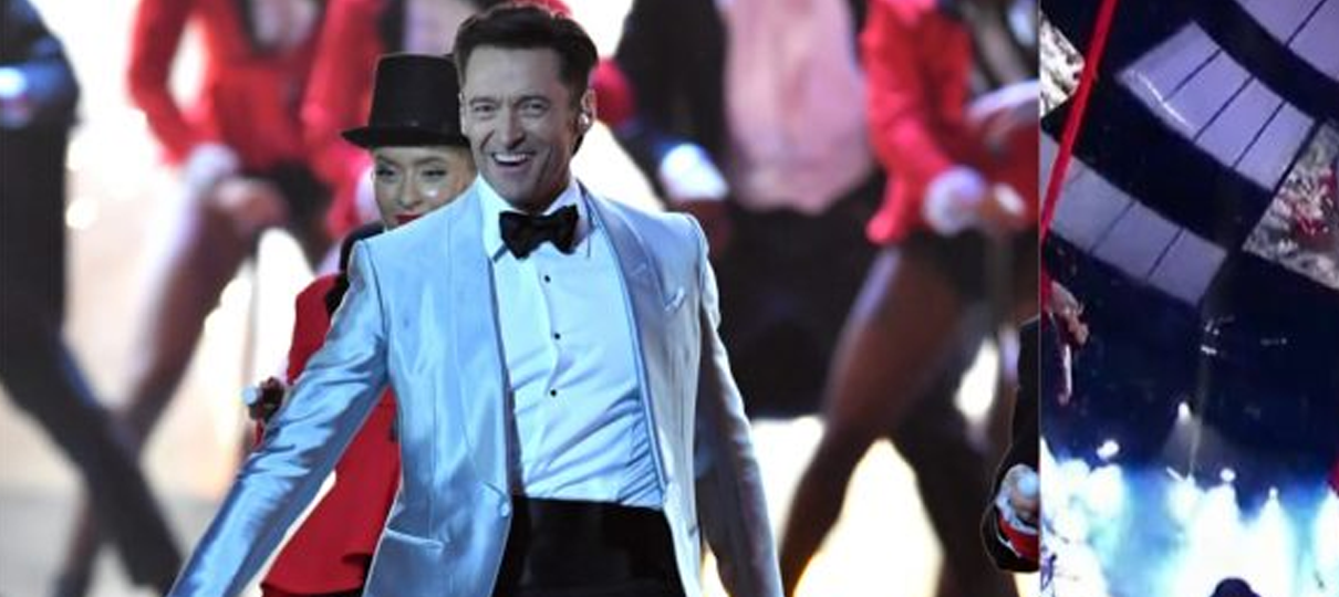 Hugh Jackman faz apresentação musical gigantesca no BRIT Awards