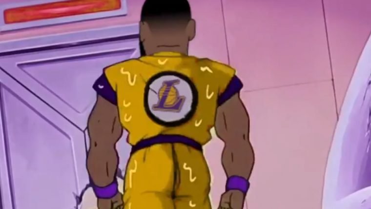 LeBron James é um Super Sayajin em paródia de Dragon Ball