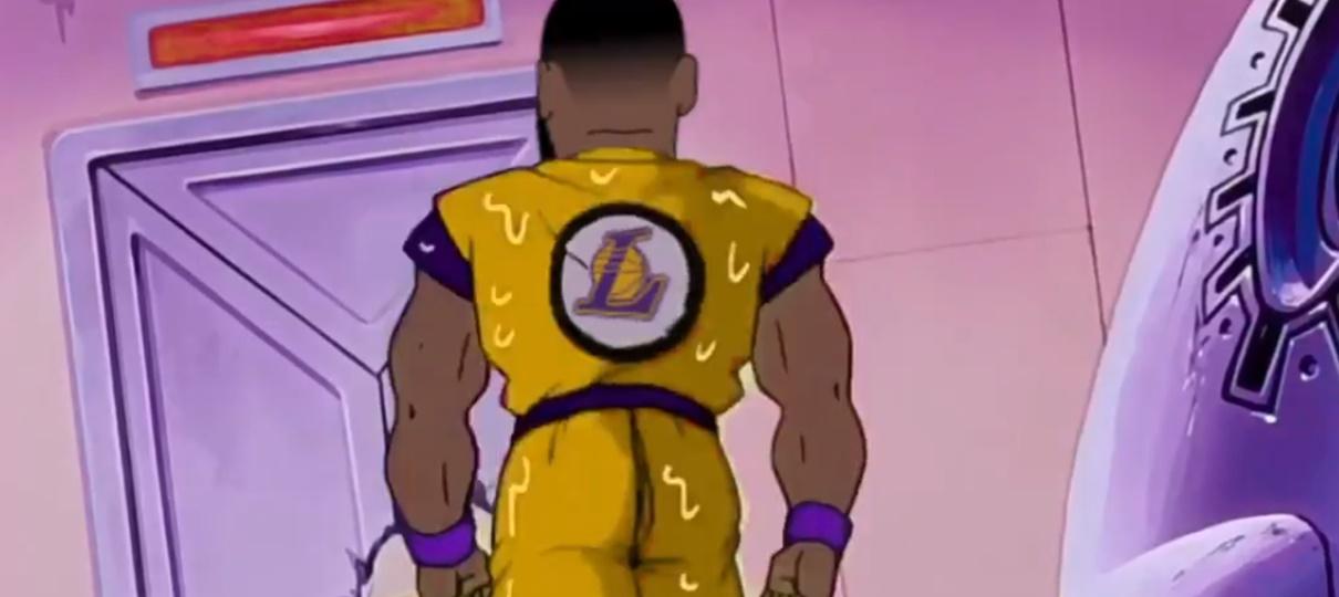 LeBron James é um Super Sayajin em paródia de Dragon Ball