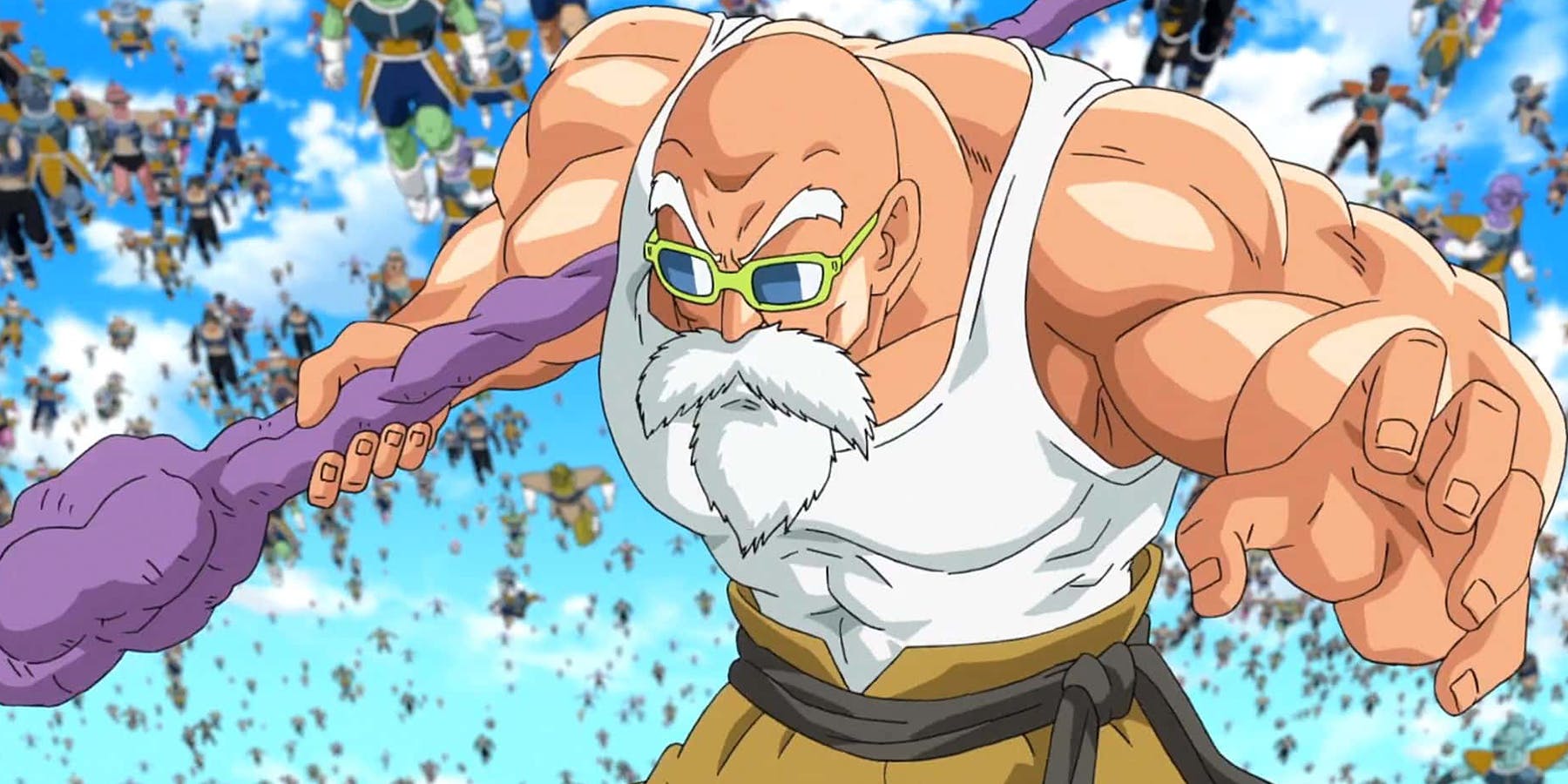 Esse fisiculturista é o Mestre Kame da vida real
