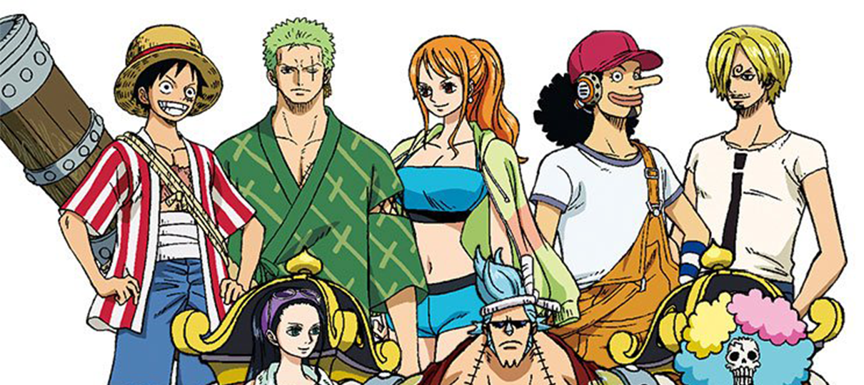 One Piece  Visual dos personagens para o filme One Piece Stampede