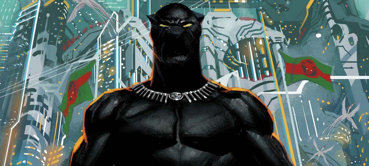 Marvel está oferecendo quadrinhos do Pantera Negra gratuitamente