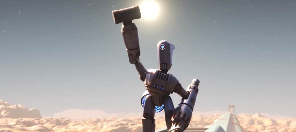 Pixar lança curta-metragem de ficção científica sobre amizades em um mundo futurista