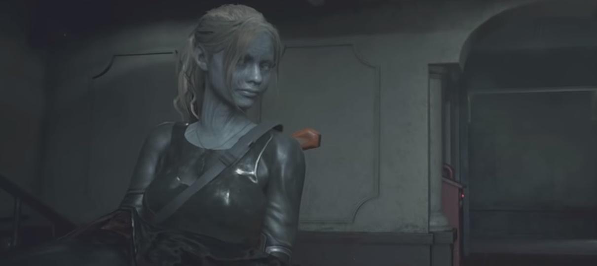 Resident Evil 2 | Mod adiciona skin do Mr. X para Claire