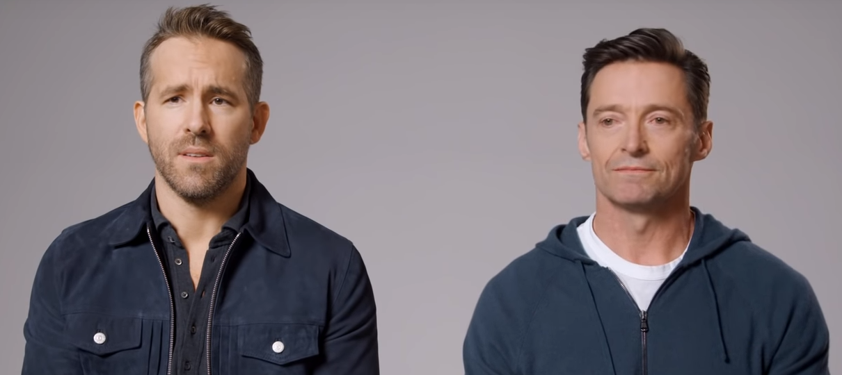 Hugh Jackman trolla Ryan Reynolds em comercial de gin