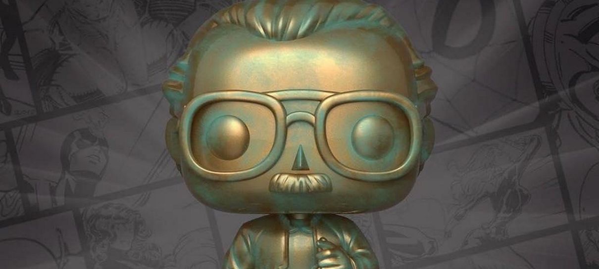 Stan Lee ganha mais um colecionável cabeçudo da Funko