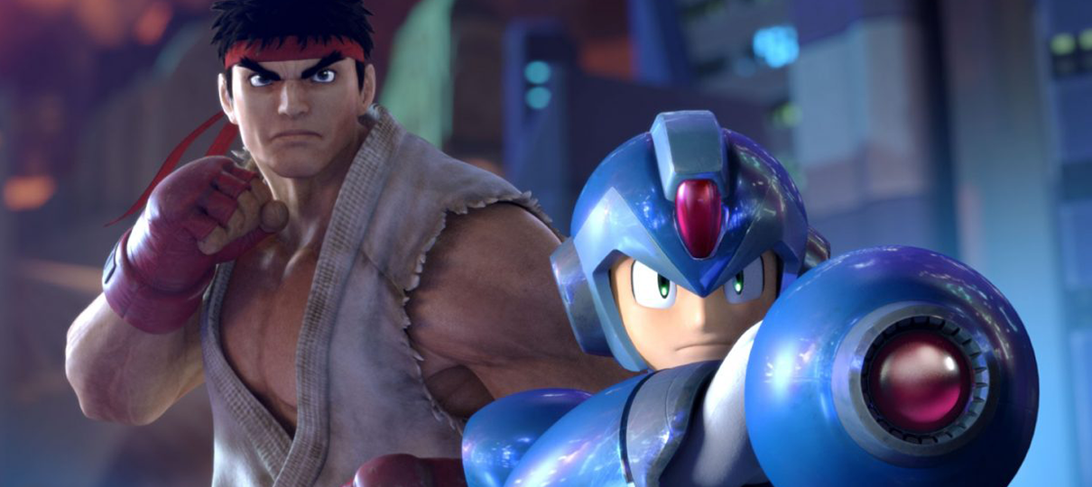 Ryu vira Mega Man e Sakura vira Roll em novas skins de Street Fighter V