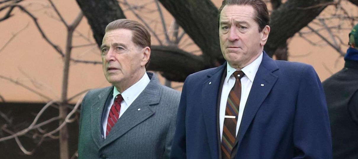 The Irishman | Metade do filme terá Robert DeNiro e Al Pacino jovens