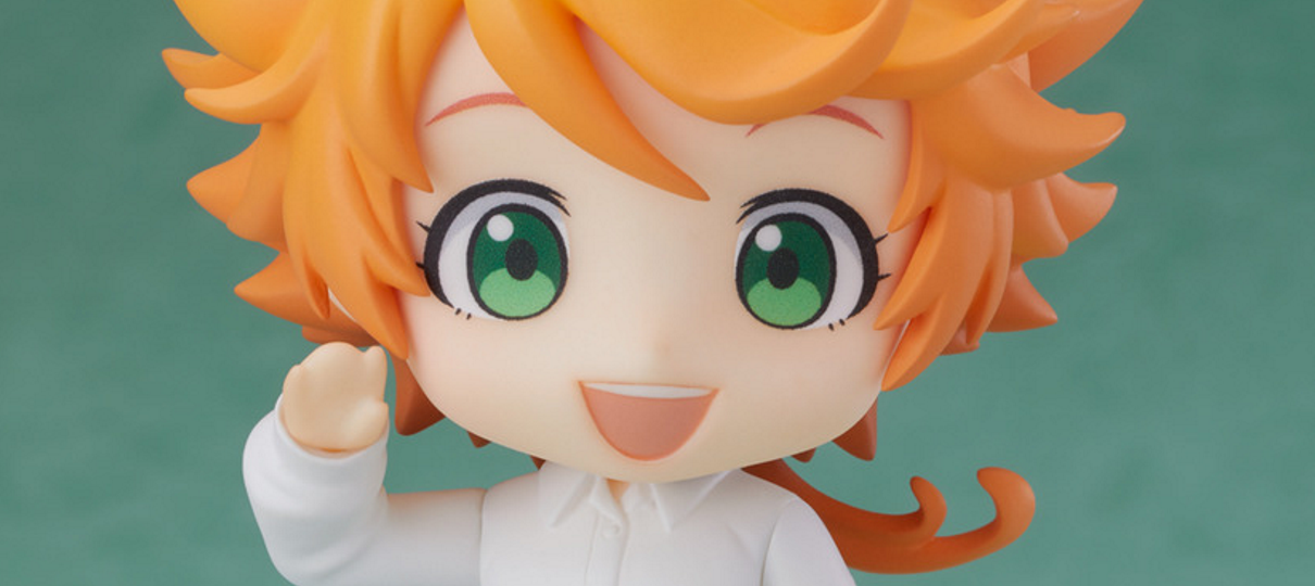 Emma, de The Promised Neverland, está preparada para a aventura nesse Nendoroid