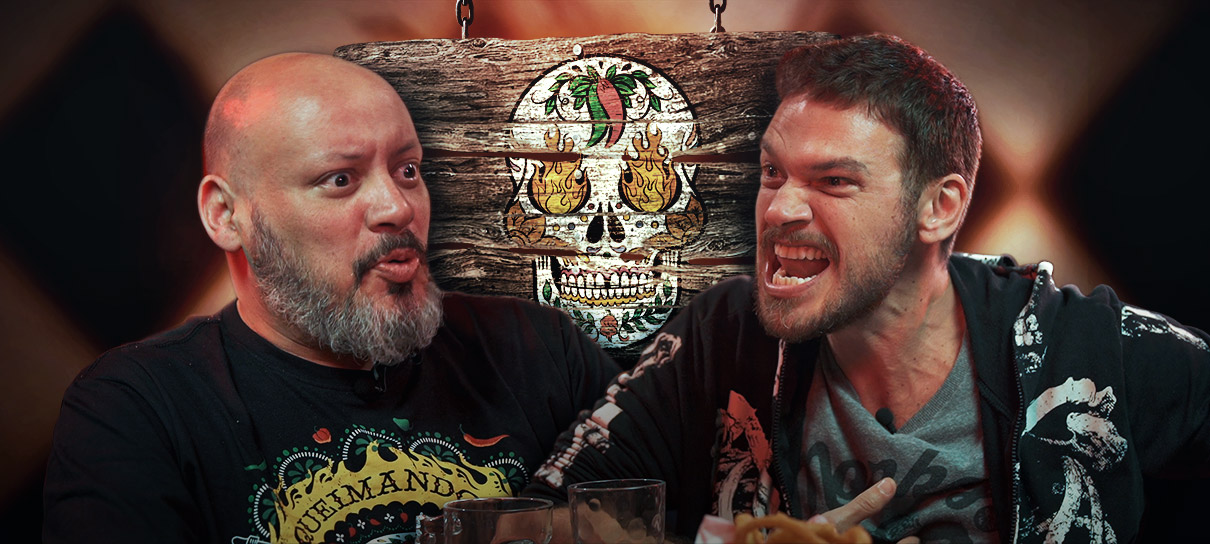 Emílio Dantas Queimando a Língua