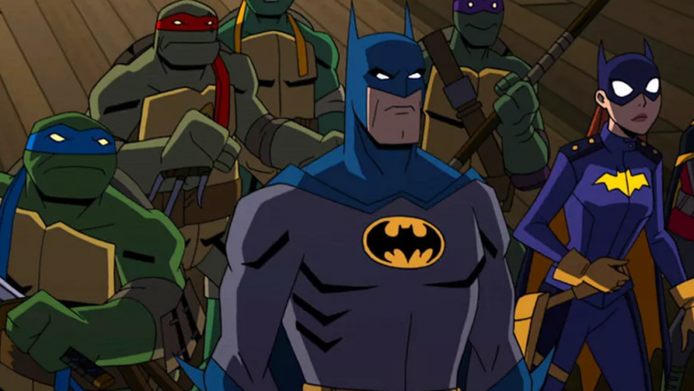 Batman enfrenta Tartarugas Ninjas em nova animação da DC; veja o trailer