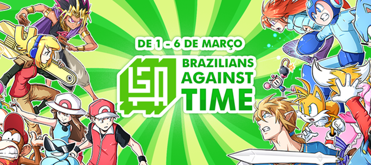 Evento de speedrun beneficente Brazilians Against Time acontece até quarta (6)