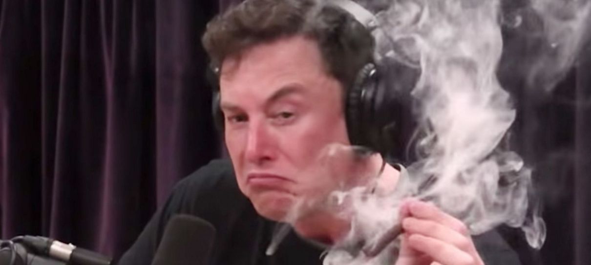Elon Musk pode ter problemas com o Pentágono após incidente com maconha
