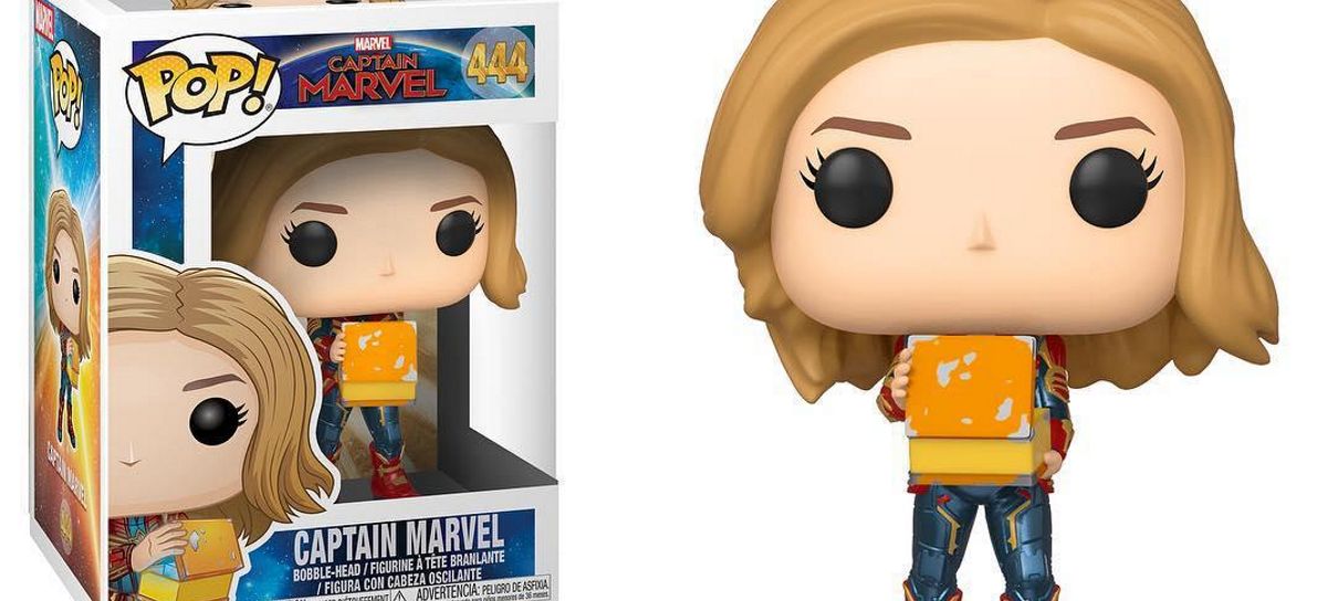 Capitã Marvel | Novos colecionáveis da Funko trazem um pequeno spoiler