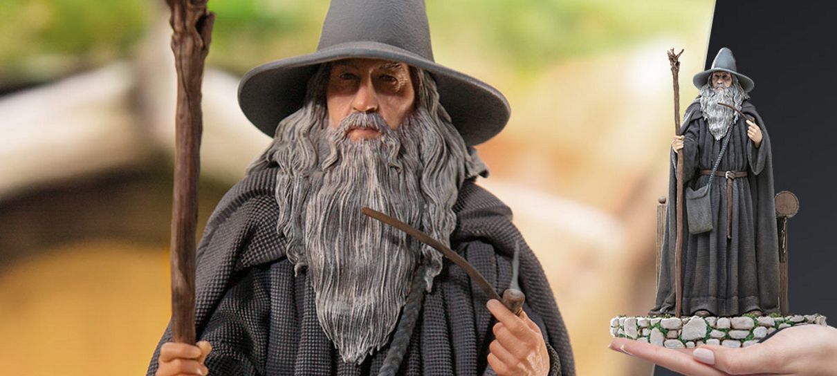 O Senhor dos Anéis | Iron Studios anuncia colecionáveis de Gandalf, Bilbo e Nazgûl