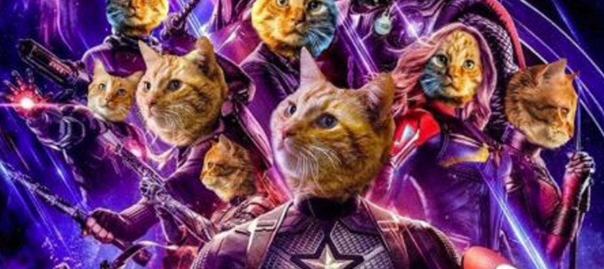 Goose, a Gata, invade cartaz de Vingadores: Ultimato em montagem feita por fã