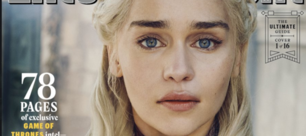 Personagens de Game of Thrones estampam 16 capas de revista