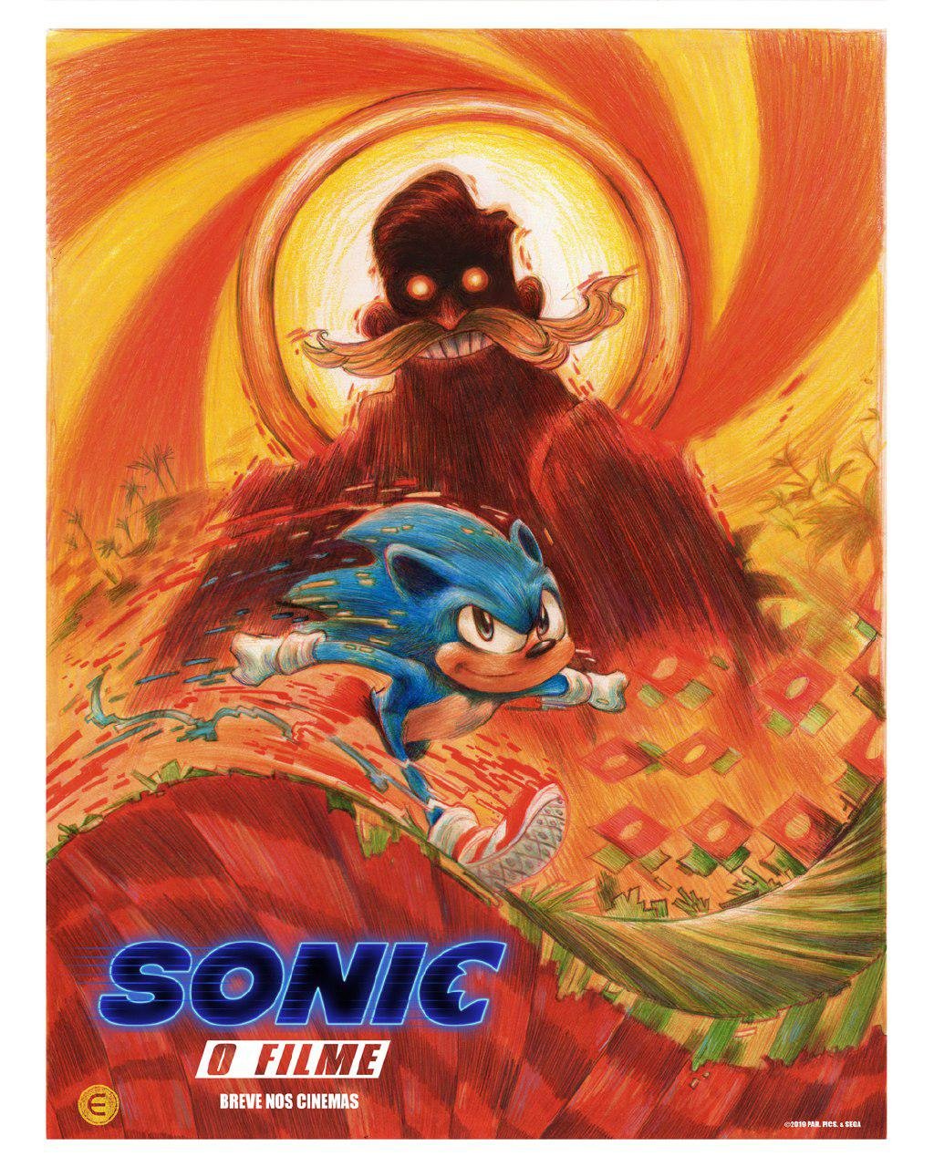 Sonic o filme  Hedgehog movie, Sonic, Dr. robotnik