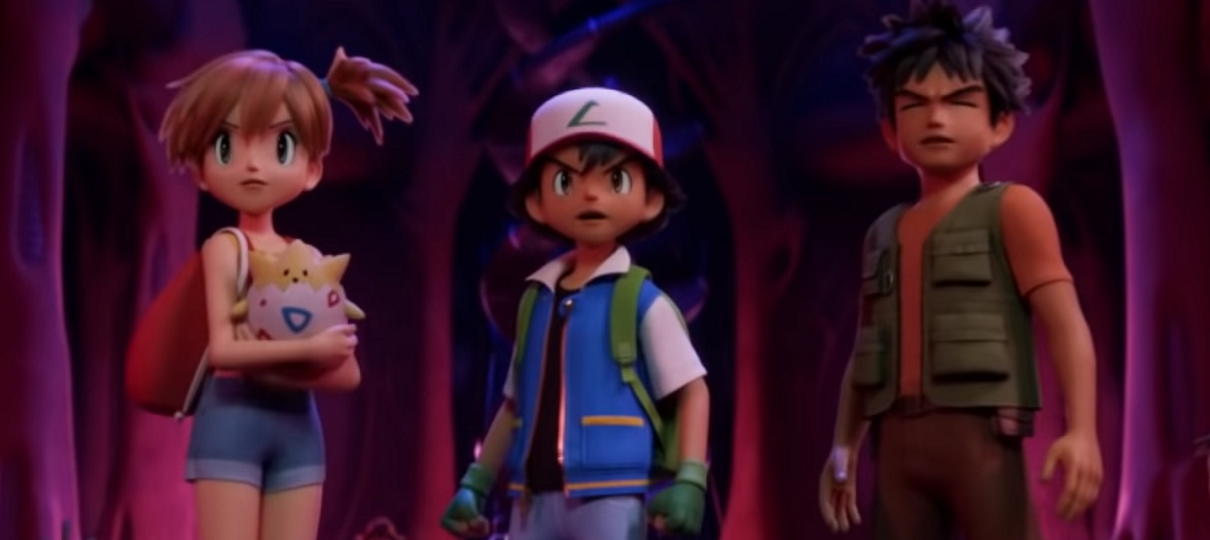 Ash mostra novo visual em trailer do remake de “Pokémon: O Filme”