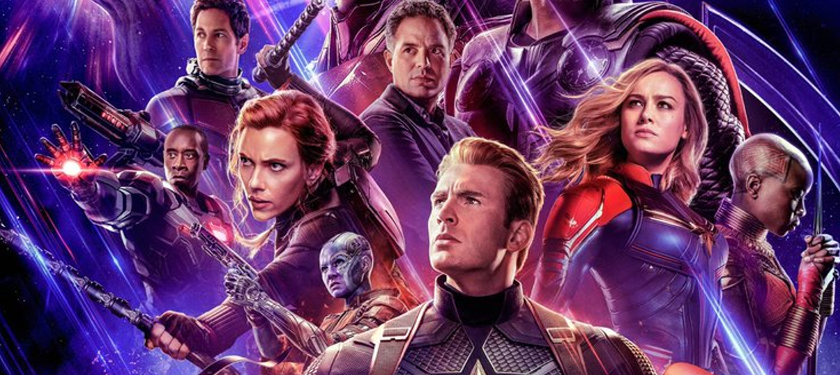 Cartaz de Vingadores: Ultimato reúne todos os heróis e apresenta Capitã Marvel ao time