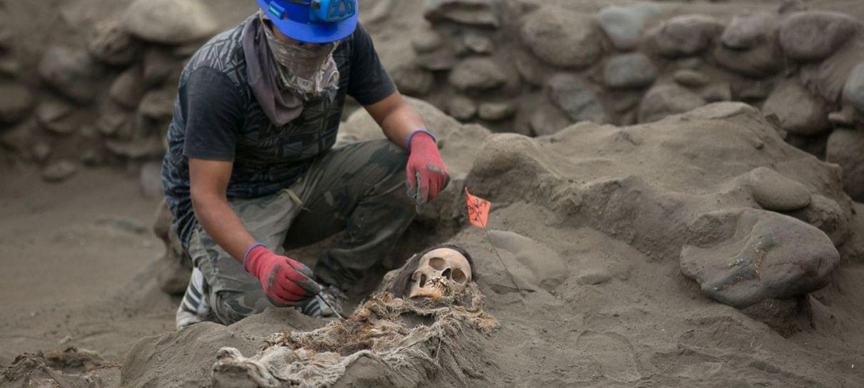 Pesquisadores descobrem que sítio arqueológico no Peru servia para sacrifícios de crianças