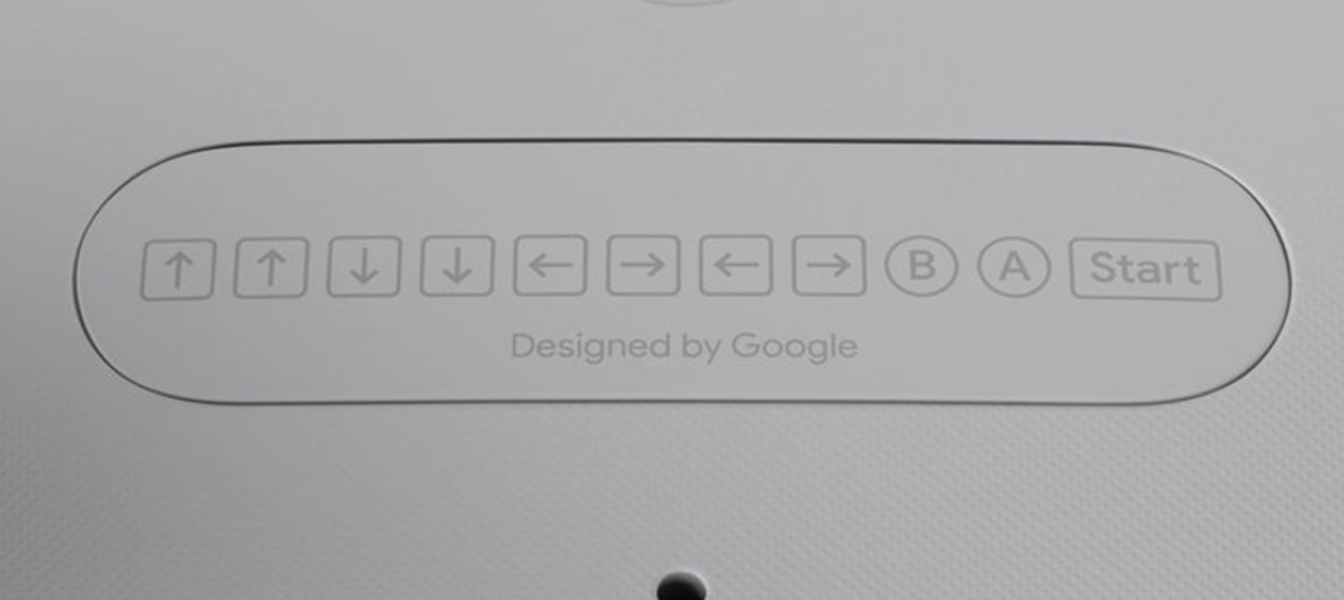 Controle do Google Stadia tem referência ao Konami Code