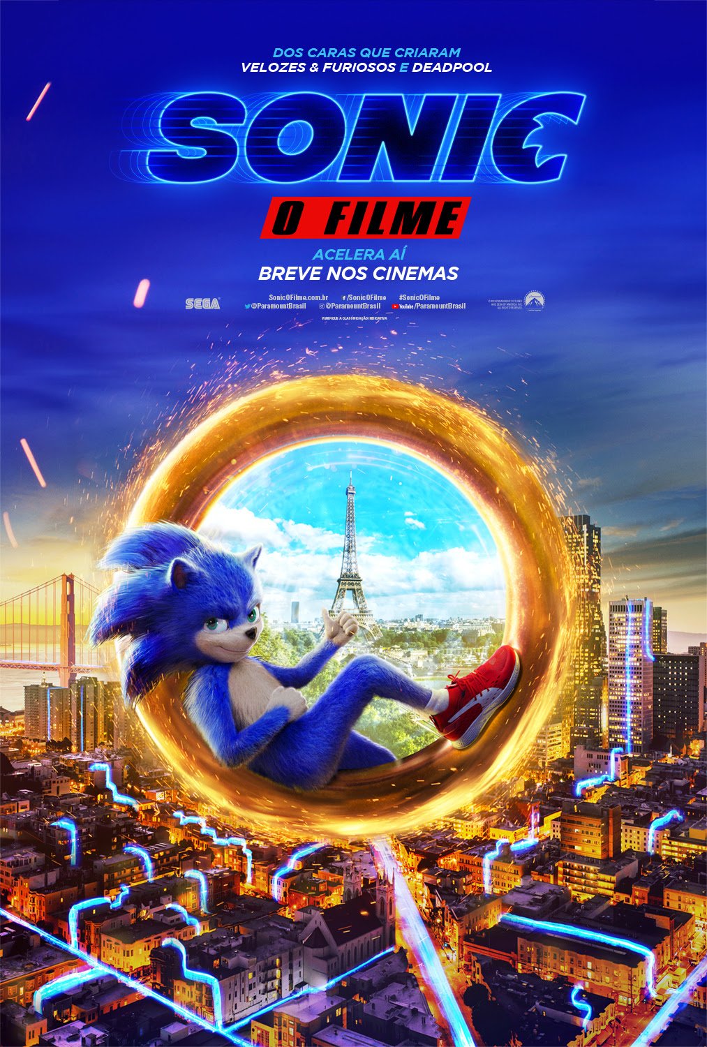 Sonic: O Filme ganha primeiro trailer com muita velocidade e Jim Carrey  roubando a cena - NerdBunker