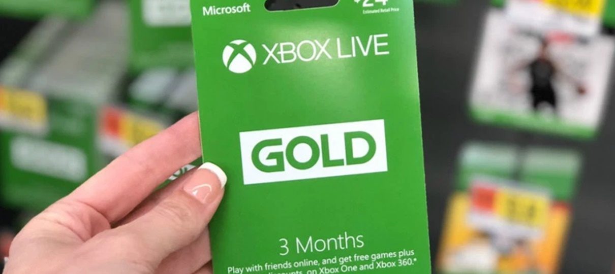 Microsoft Live Gold 3 Meses Brasil Xbox 360/one