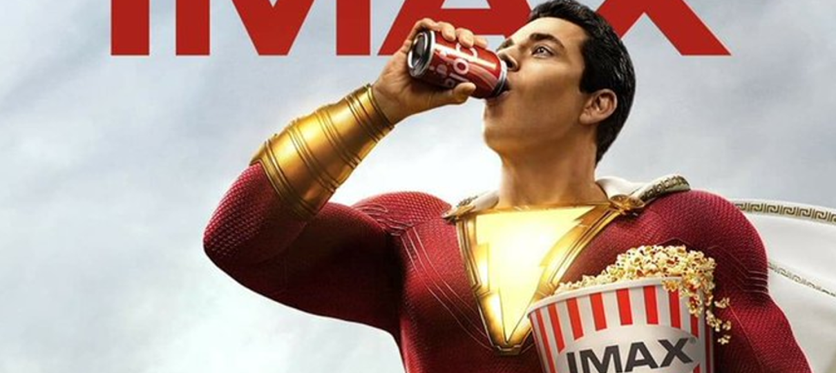 Shazam está pronto para ir ao cinema em novo cartaz do filme