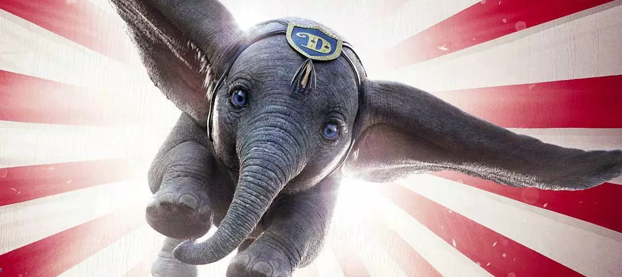 Abaixo das expectativas, Dumbo de Tim Burton fica em primeiro e lidera bilheterias nos EUA