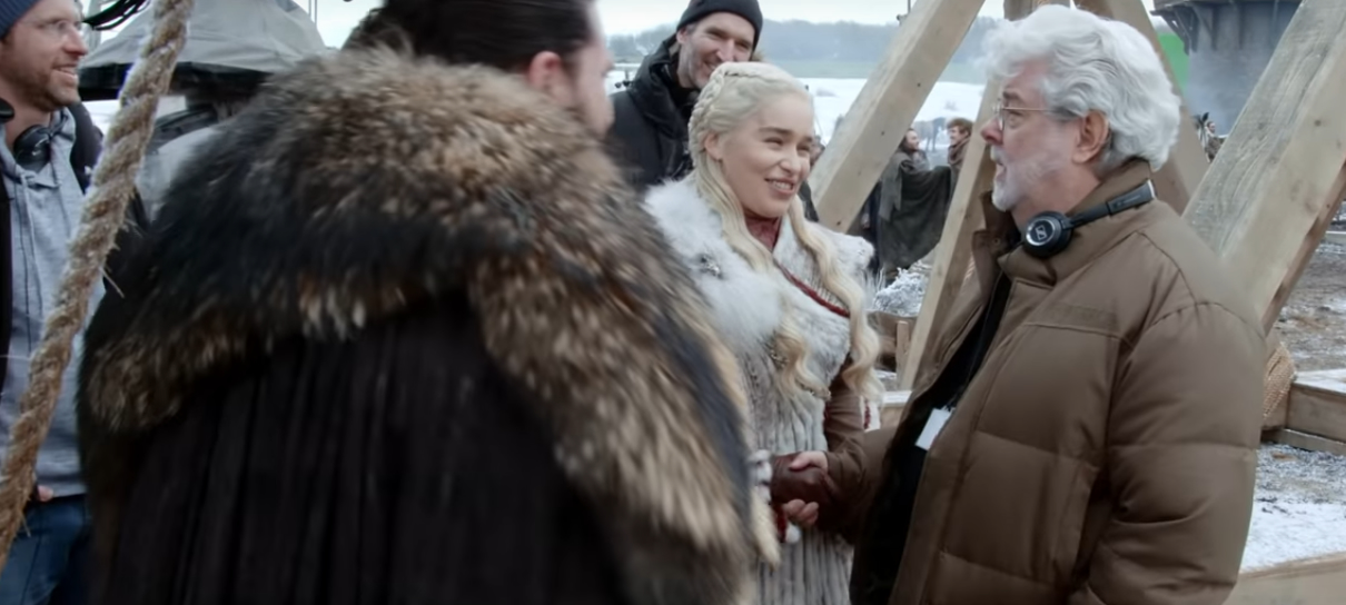 George Lucas esteve no set de Game of Thrones: ele só queria visitar