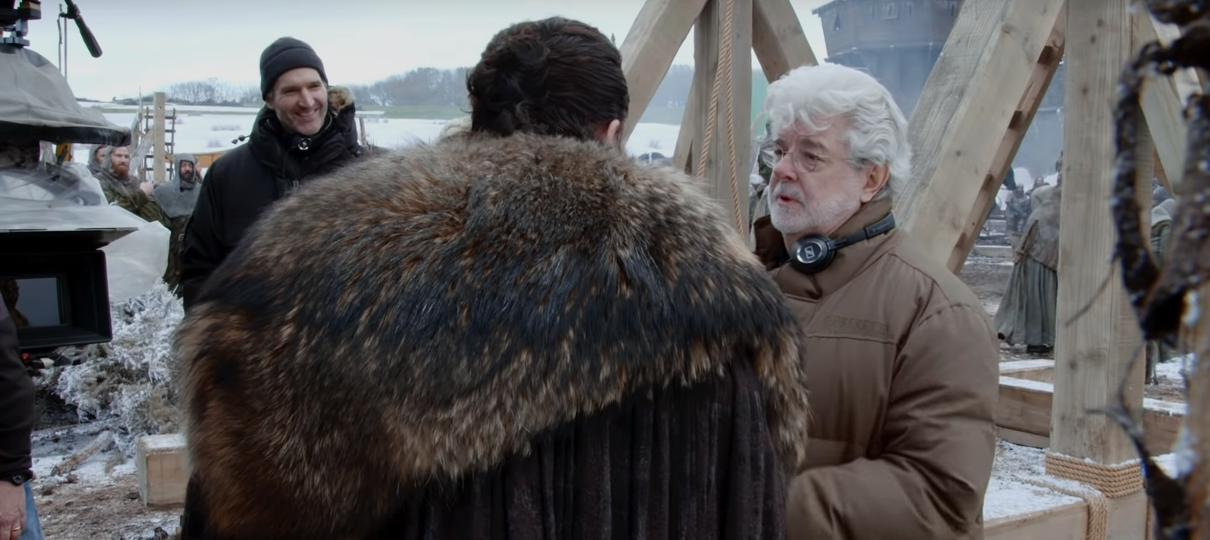 Game of Thrones | George Lucas aparece em vídeo dos bastidores do 1º episódio do 8º ano