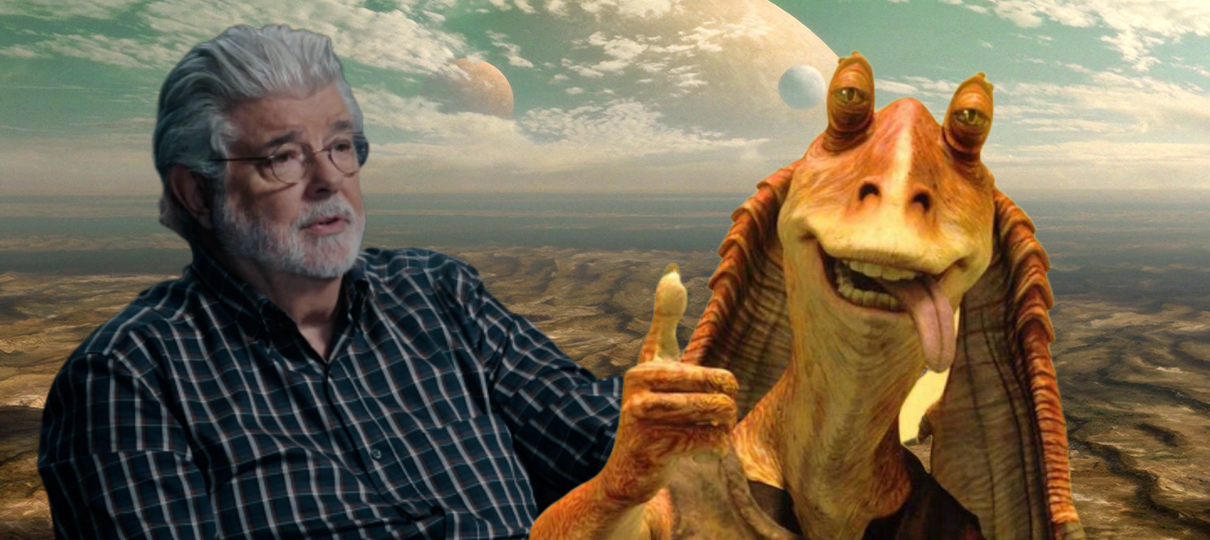 George Lucas defende Jar Jar Binks: "É meu personagem favorito"