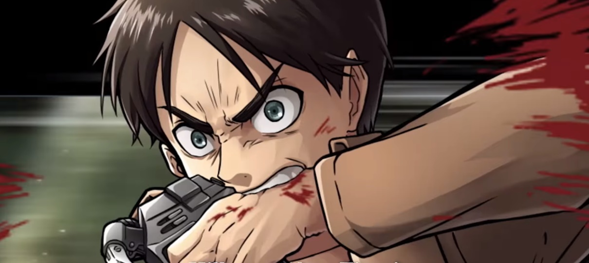 Jogo mobile de Attack on Titan é anunciado para ocidente