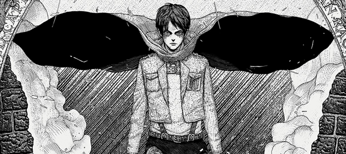Mangá de Attack on Titan terá exposição especial no Japão; veja arte promocional