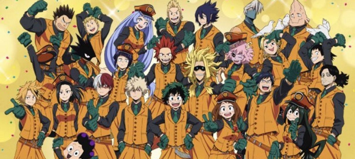 My Hero Academia | Heróis se reúnem em pôster de evento especial
