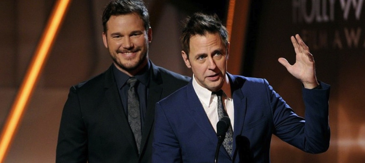 "É o certo a se fazer", diz Chris Pratt sobre recontratação de James Gunn