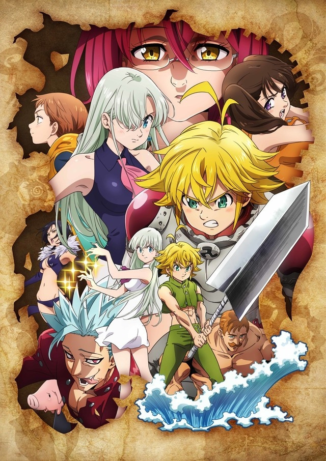 Terceira temporada de Nanatsu no Taizai ganha trailer e nova imagem  promocional - Crunchyroll Notícias