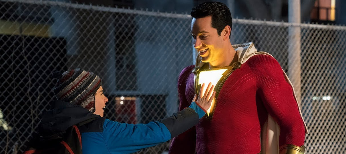 Shazam estreia na liderança das bilheterias e dentro das expectativas da Warner